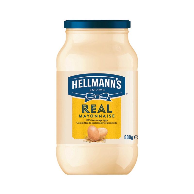 Hellmann's Real Mayo (Jar) 800g